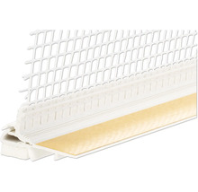 Baumit Anputzdichtleiste Milano plus Hart-und Weich-PVC inkl. Membran und Gewebe (12,5 mm) für Fenster und Türen 2400 x 9,5 mm