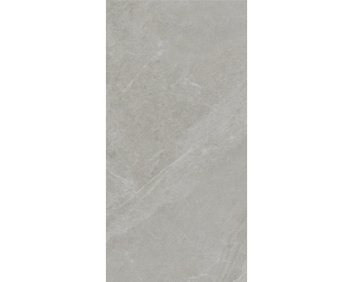 Graue Bodenfliese mit Marmoroptik