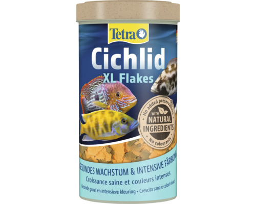 Tetra Cichlid XL Flakes Fischfutter für Cichliden
