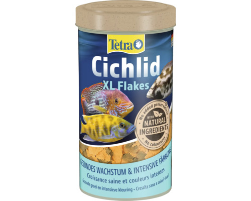 Tetra Cichlid XL-Flakes 500 ml