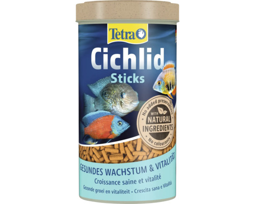 Tetra Cichlid Sticks Fischfutter für gesundes Wachstum