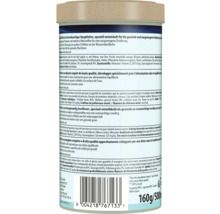 Etikett einer Dose mit Fischfutter von Tetra