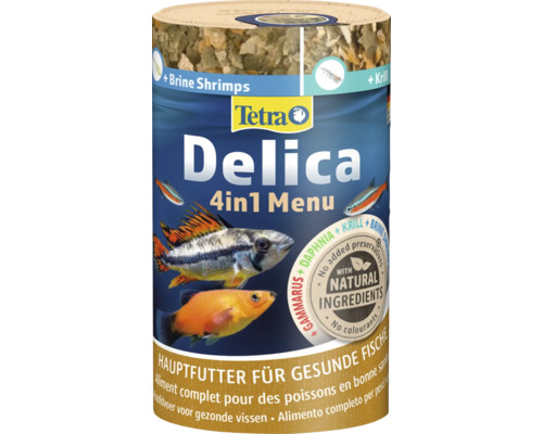 Tetra Delica 4in1 Menü Fischfutterdose