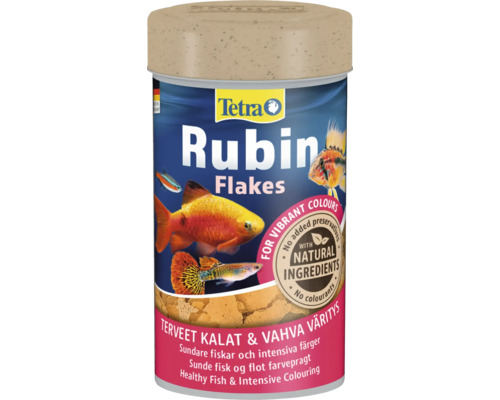 Tetra Rubin Flakes Fischfutter für intensive Farben