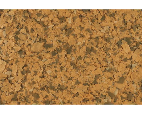 Fischfutterflocken im Detail