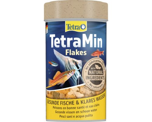 Aliment en flocons TetraMin pour poissons