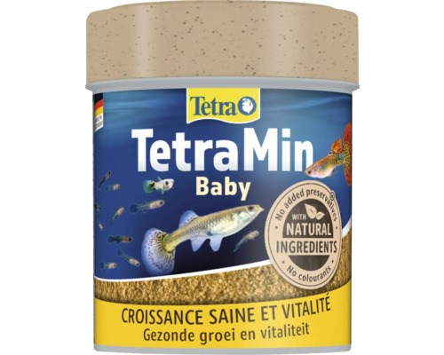 Aliments pour poissons TetraMin Baby 66 ml