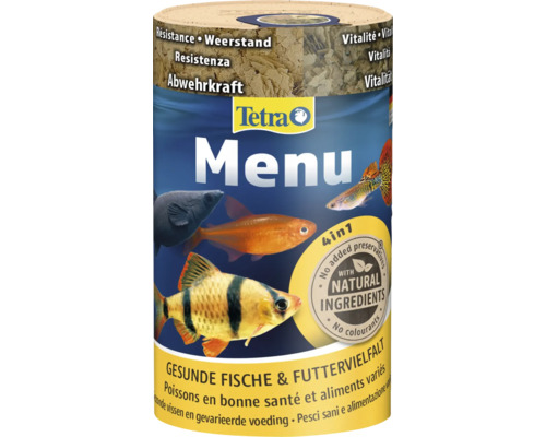Tetra Menu Fischfutter für gesunde Fische und Futtervielfalt
