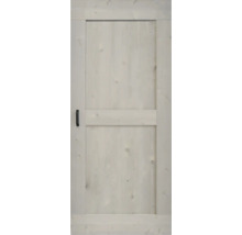 Porte en bois avec ferrures
