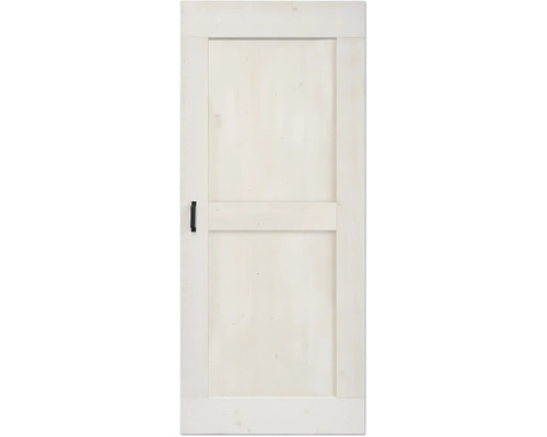 Porte en bois avec poignée