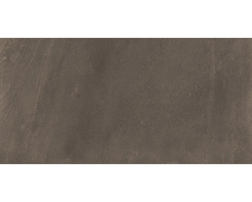 Feinsteinzeug Wand- und Bodenfliese Meran bronze BxLxS 59.7x119.7x0.6 cm Dunkelgraue Bodenfliese mit matter Oberfläche