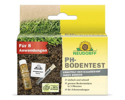 Neudorff pH Bodentest für acht Anwendungen