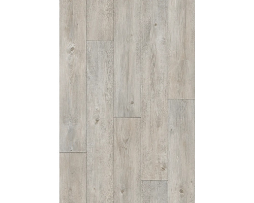 PVC-Boden Forest Holzdielenoptik grau Dielen 20x150 cm 300 cm breit (Meterware) Helle Holzbodenoptik mit Maserung