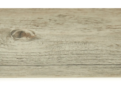 Nahaufnahme einer Bodenfliese in Holzoptik