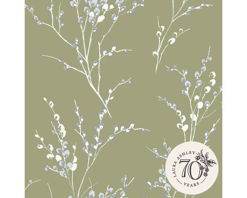 Papier peint avec motif de chatons de saule