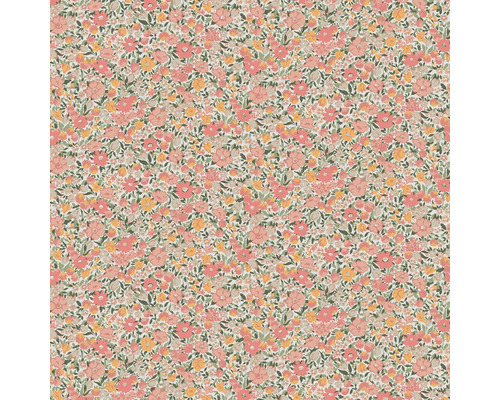 Papier peint à motif floral