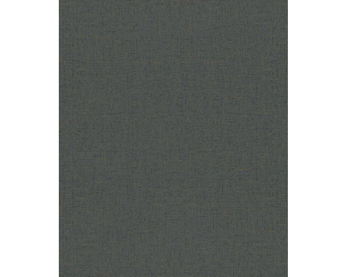 Vliestapete 35111 City Romance Uni anthrazit gold Tapete mit feiner Struktur