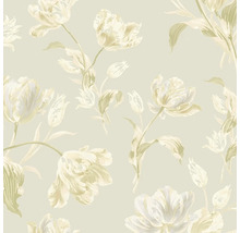 Papier peint à motif de tulipes