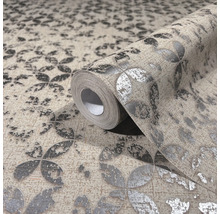 Tapetenrolle mit floralem Muster