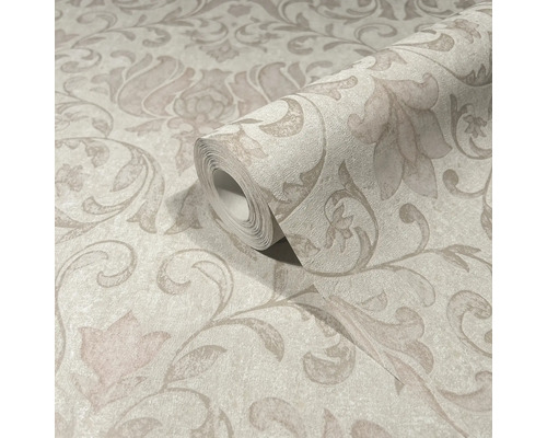 Rouleau de papier peint à motif floral