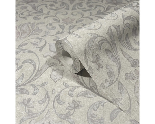 Rouleau de papier peint à motif floral