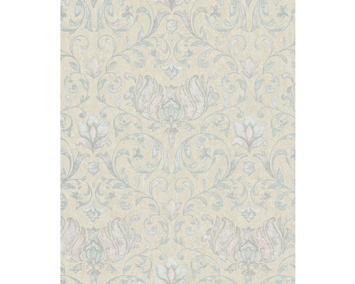 Papier peint à motif floral