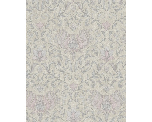 Papier peint à motif floral