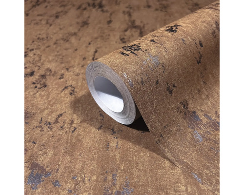 Rolle braune Tapete mit Muster