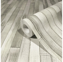 Rouleau de papier peint avec motif de planches en bois