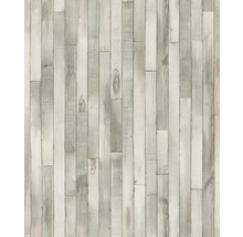 Papier peint imitation bois avec aspect planches