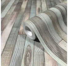 Rouleau de papier peint aspect bois