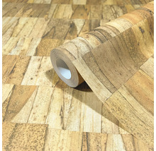 Rouleau de papier peint imitation bois