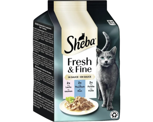 Sheba Fresh & Fine poisson 6x50 g