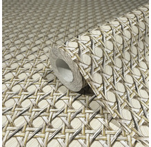 Rolle Rattan-Optik Tapete