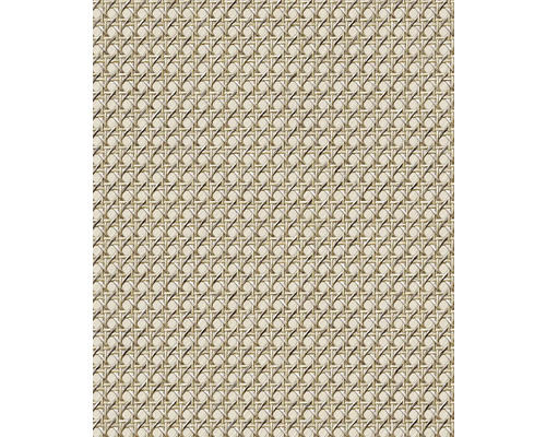 Vliestapete 45752 Struktura Ratan-Optik beige Nahaufnahme eines Rattan-Geflechtes als Hintergrund