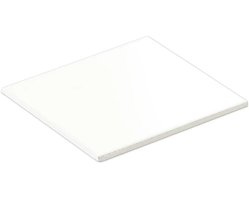 Carreau mural en grès Rako blanc mat 19,8 x 19,8 x 0,65 cm Panneau de construction blanc rectangulaire