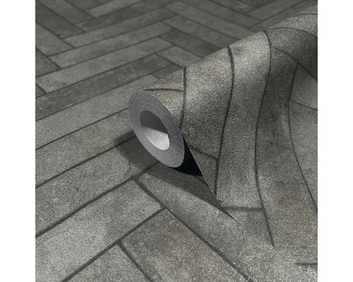 Rouleau de papier peint à motif de pierre