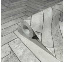 Rouleau de papier peint avec motif de briques