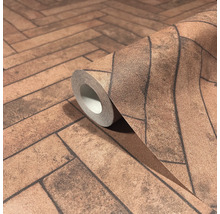 Rouleau de papier peint motif brique