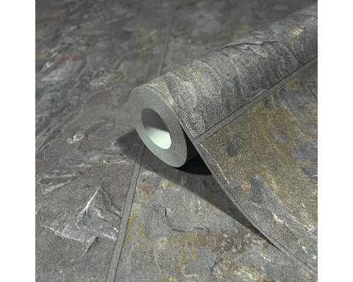 Rouleau de papier peint à motif de pierre