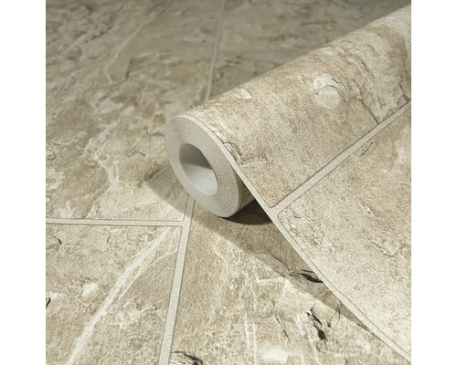 Rouleau de papier peint aspect pierre