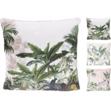 Coussin décoratif avec motifs de jungle