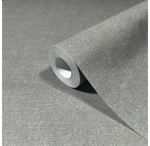 Rouleau de papier peint textile gris