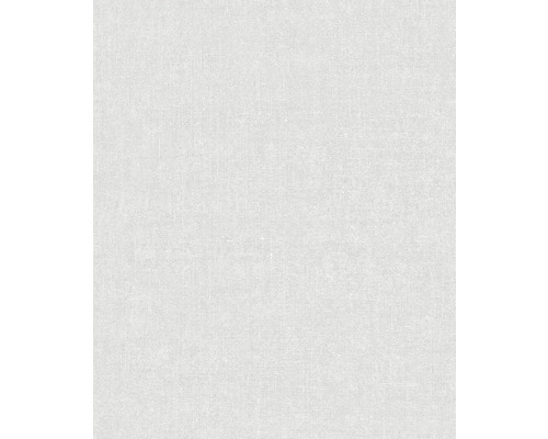Weiße Tapete mit Leinwandstruktur