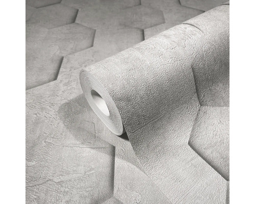 Eine Rolle Tapete mit geometrischem Muster