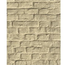 Papier peint à motif de briques