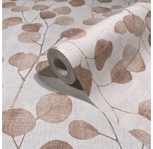 Tapetenrolle mit Blätter-Motiv