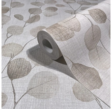 Tapetenrolle mit Blattmuster