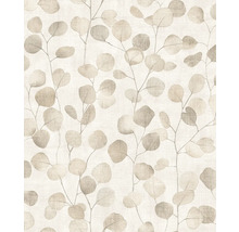 Tapete mit Eukalyptusblattmuster