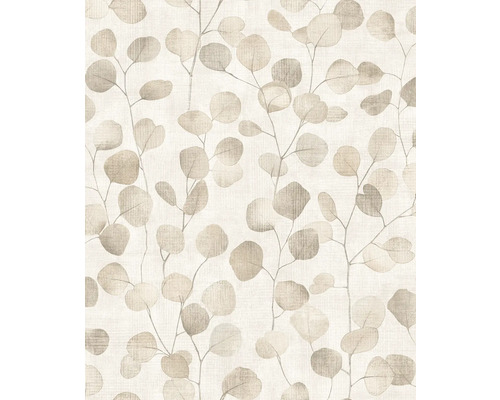 Tapete mit Eukalyptusblattmuster